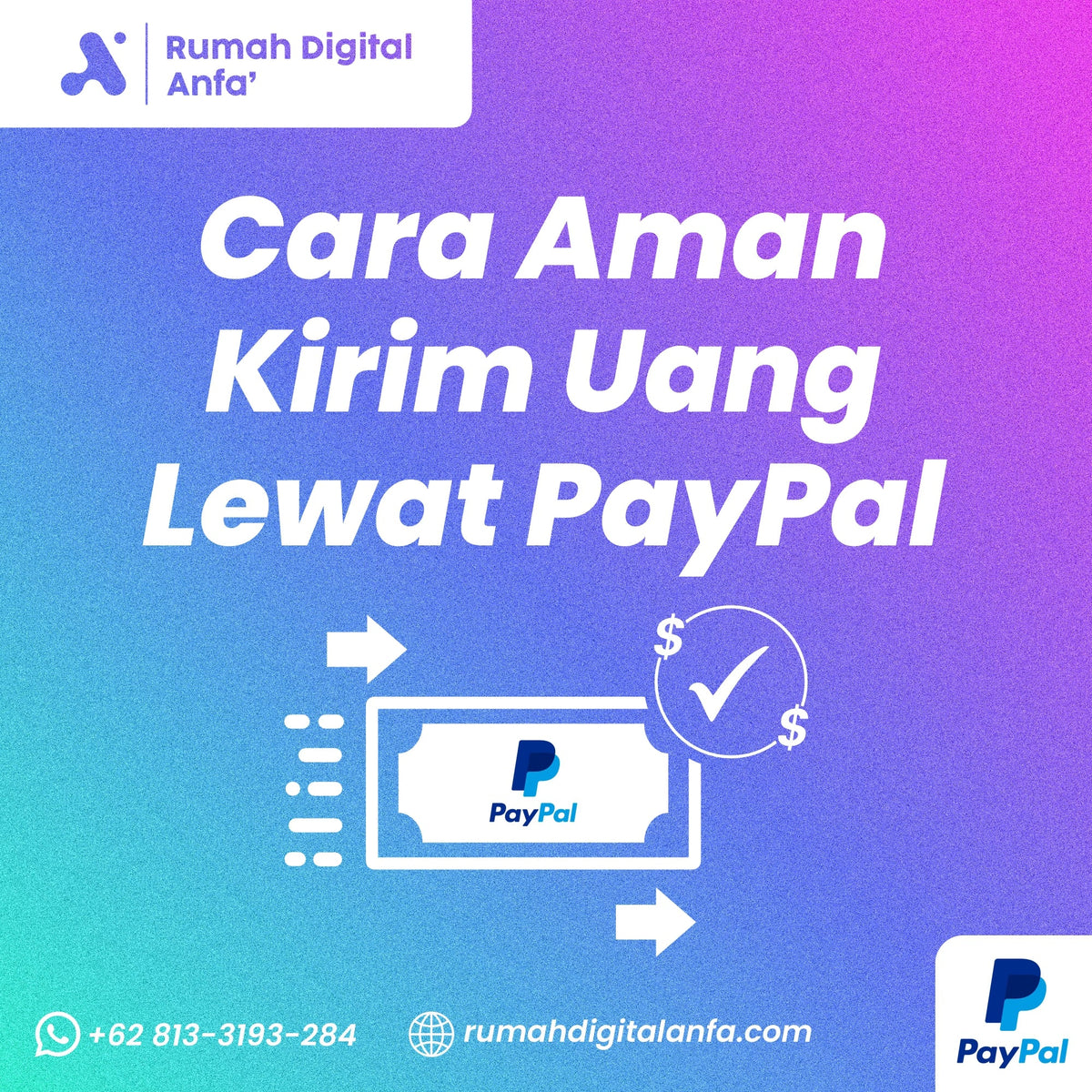 Cara Aman Kirim Uang Lewat PayPal