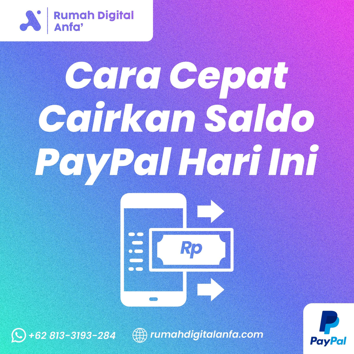 Cara Cepat Cairkan Saldo PayPal Hari Ini