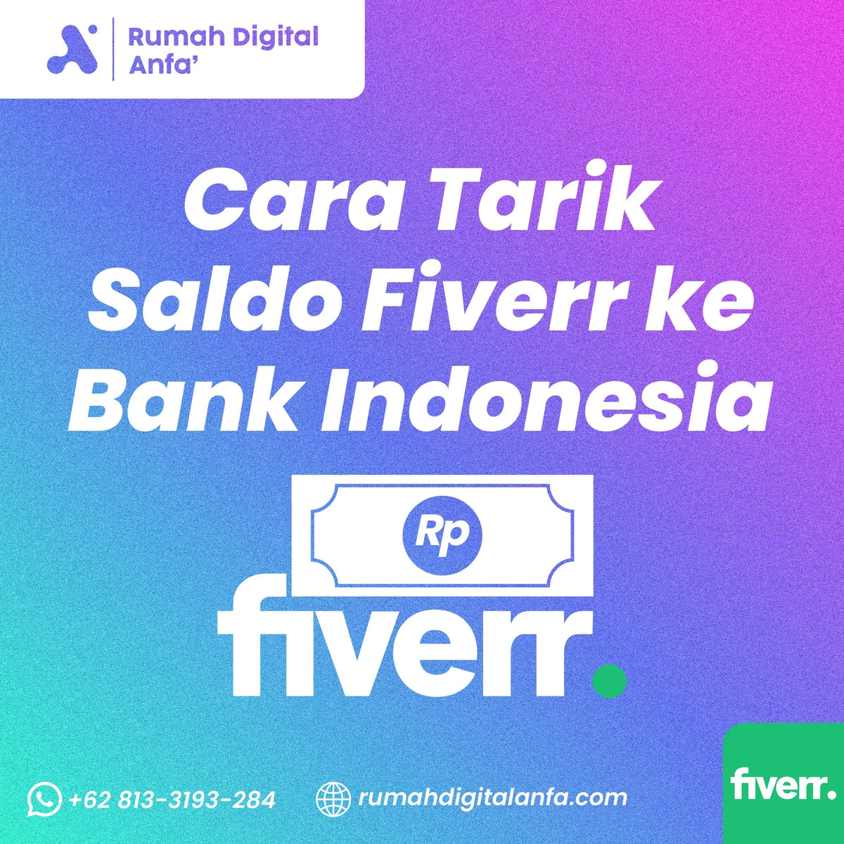 Cara Tarik Saldo Fiverr ke Bank Indonesia