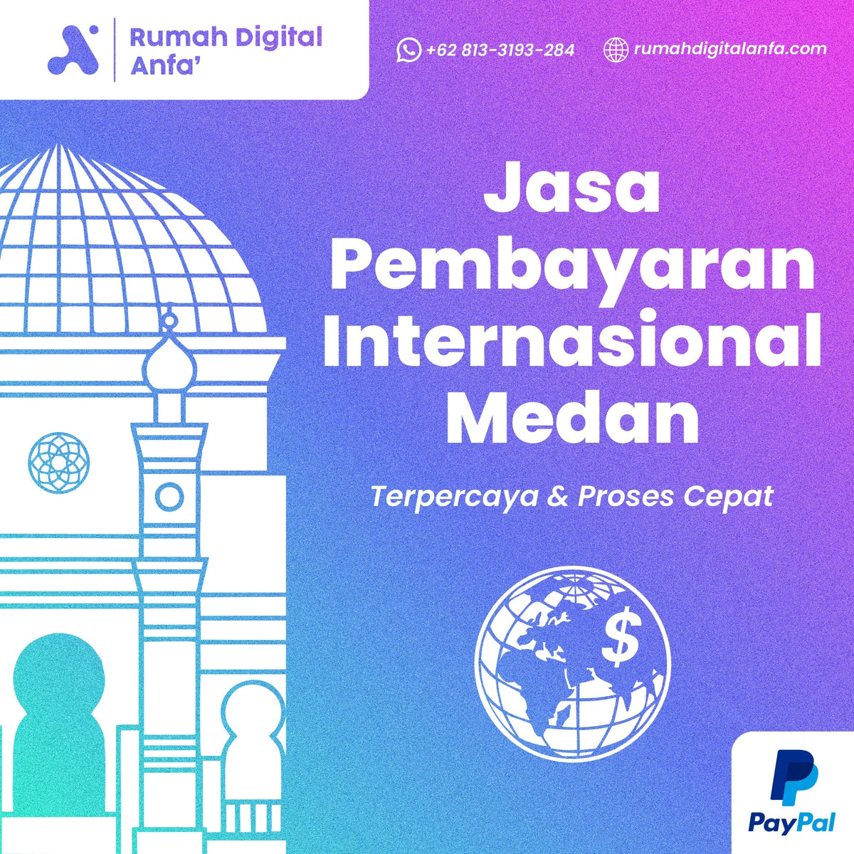 Jasa Pembayaran Internasional Medan Terpercaya & Proses Cepat