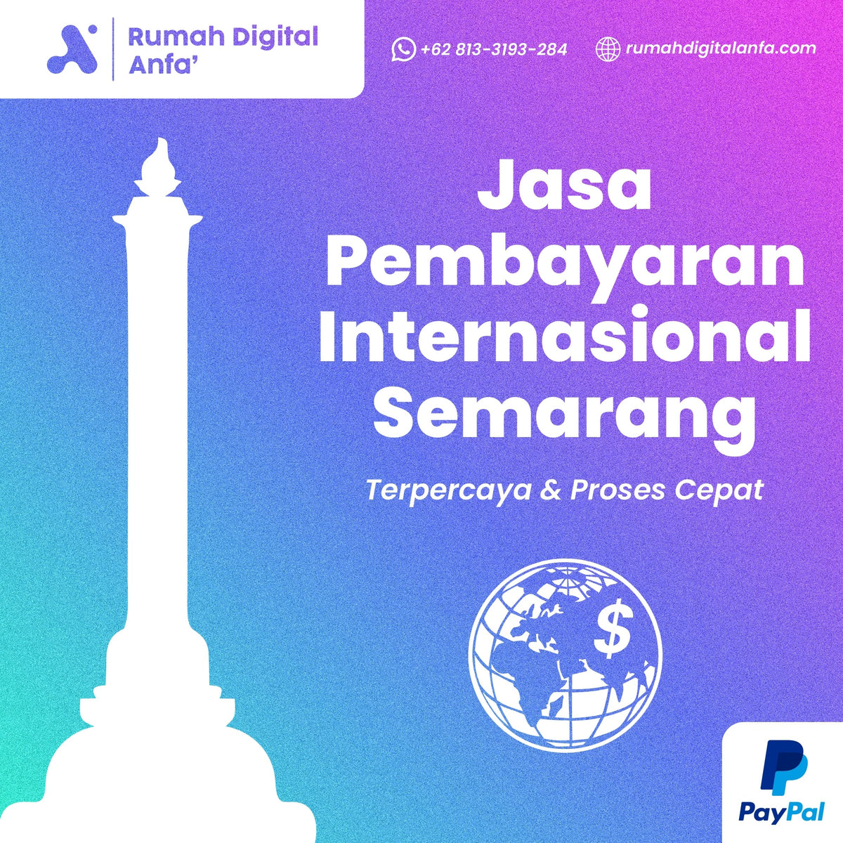 Jasa Pembayaran Internasional Semarang Terpercaya & Proses Cepat