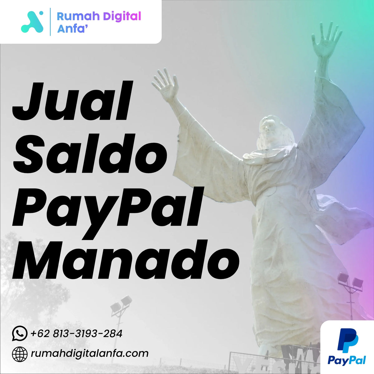 Jual Saldo PayPal Manado Terpercaya & Proses Cepat