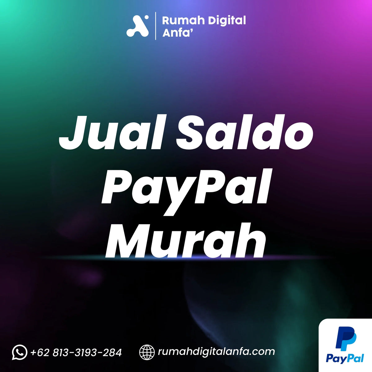 Jual Saldo PayPal Murah dengan Rate Tinggi dan Aman