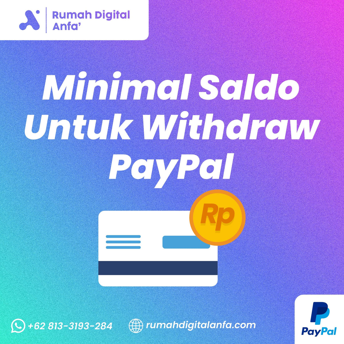 Minimal Saldo untuk Withdraw PayPal ke Rekening Bank