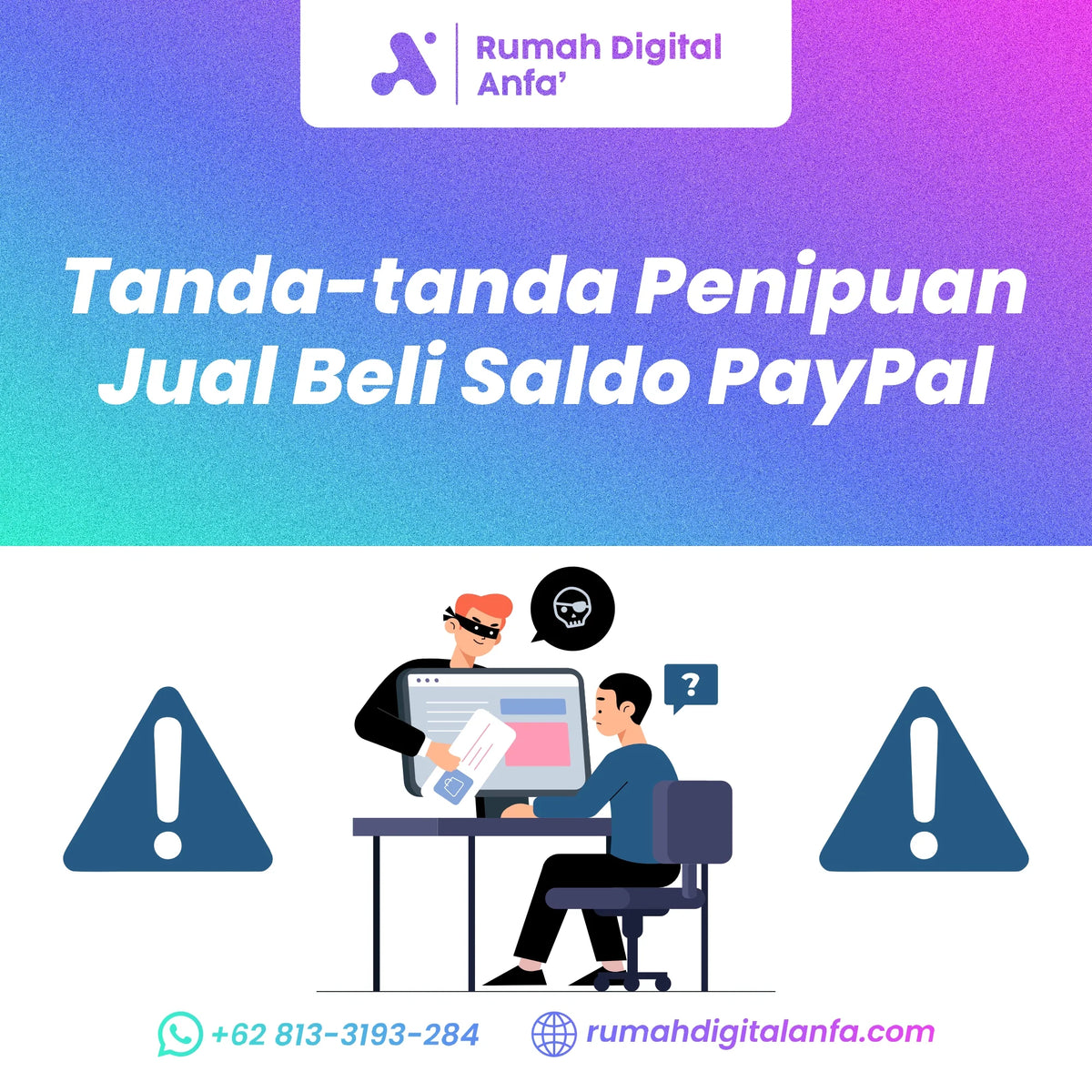 Tanda-tanda Penipuan Jual Beli Saldo PayPal yang Wajib Diwaspadai