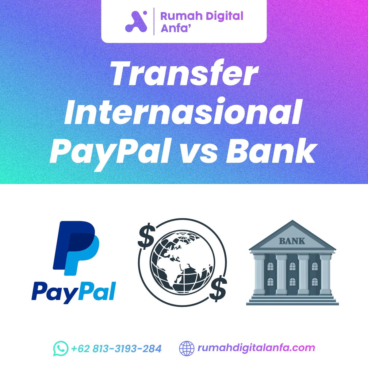 Transfer Internasional Lewat Bank vs PayPal: Mana yang Lebih Praktis dan Aman?