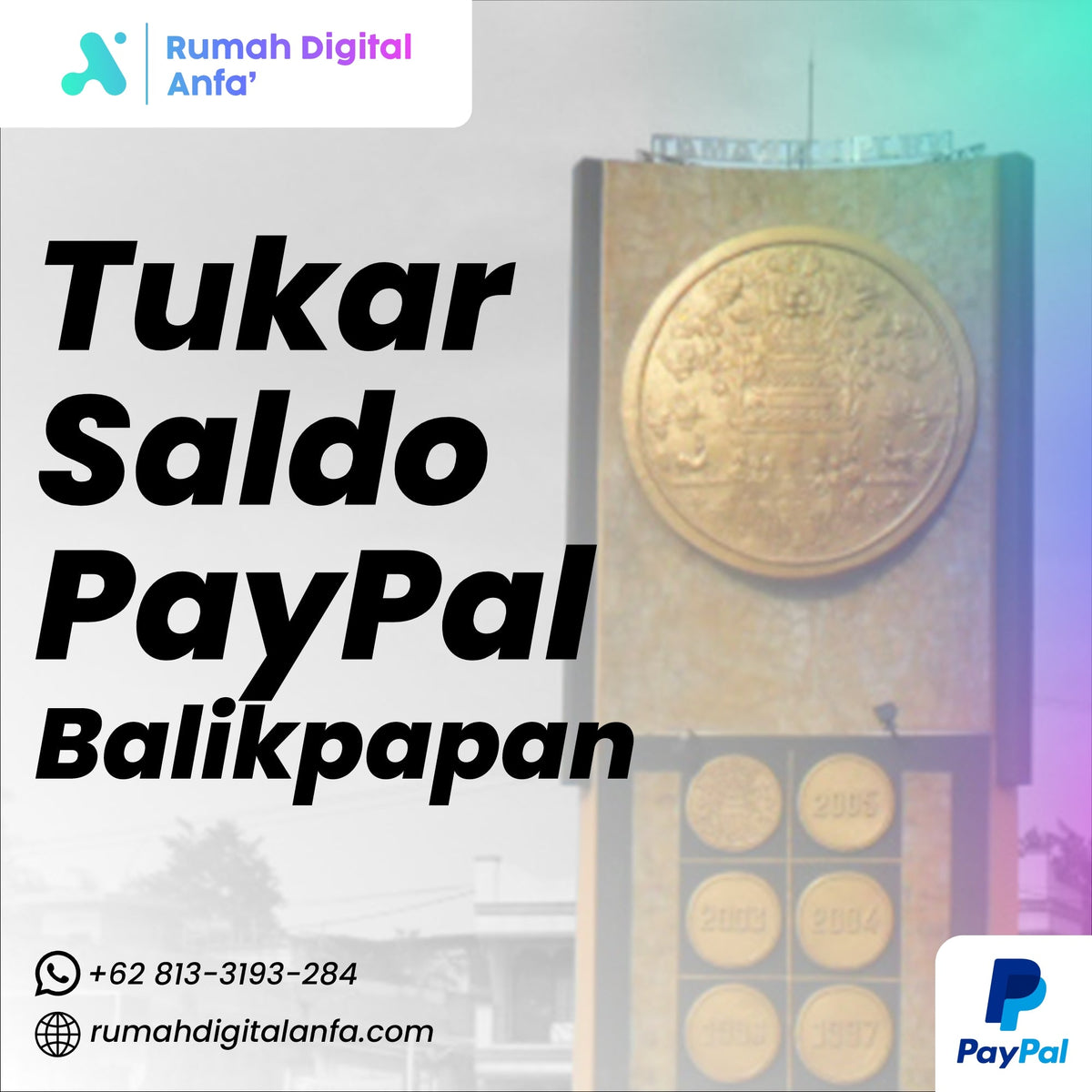 Tukar Saldo PayPal Balikpapan Terpercaya & Proses Cepat
