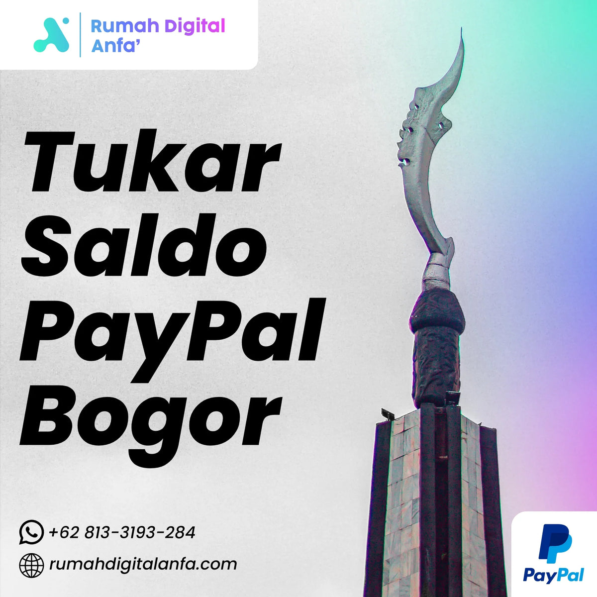 Tukar Saldo PayPal Bogor Terpercaya & Proses Cepat